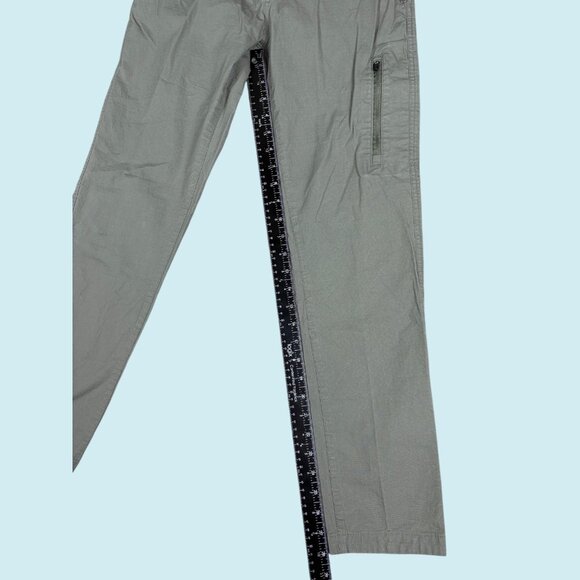 Vuori Pants Women's Size XS Ripstop Jogger Green Army Drawstring Organic Cotton - Picture 4 of 7